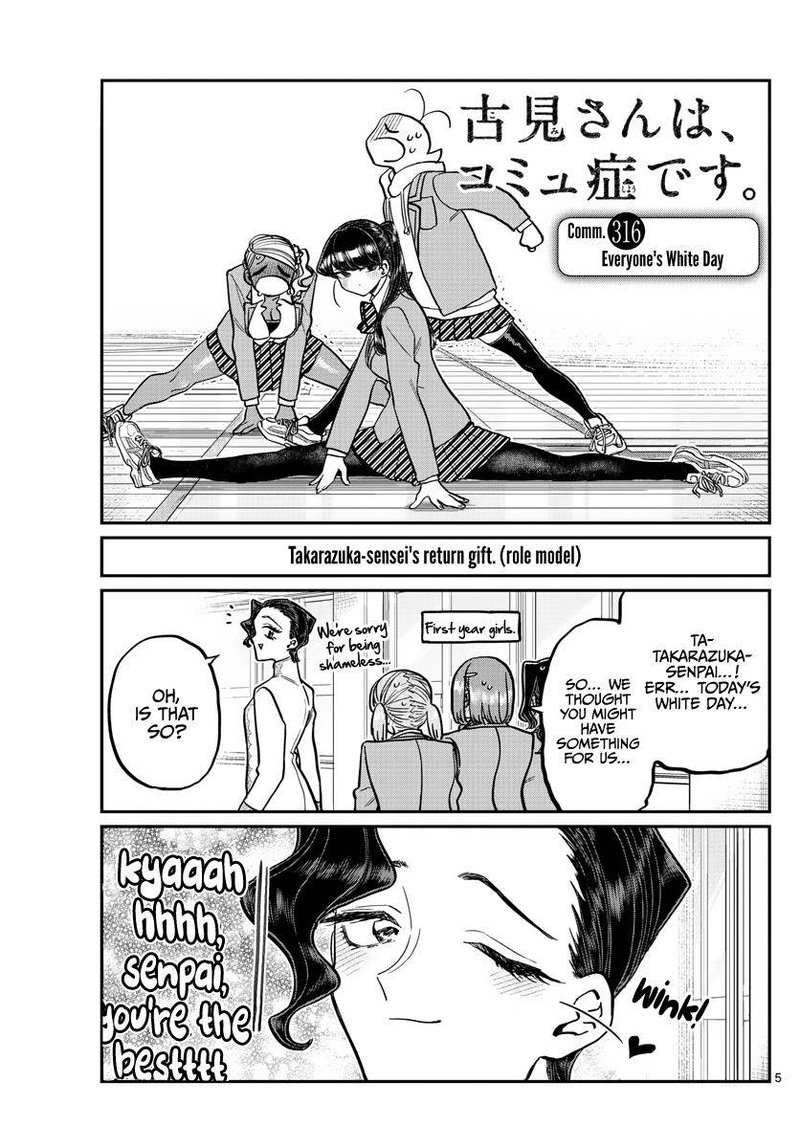 Komi San Wa Komyushou Desu 316 5