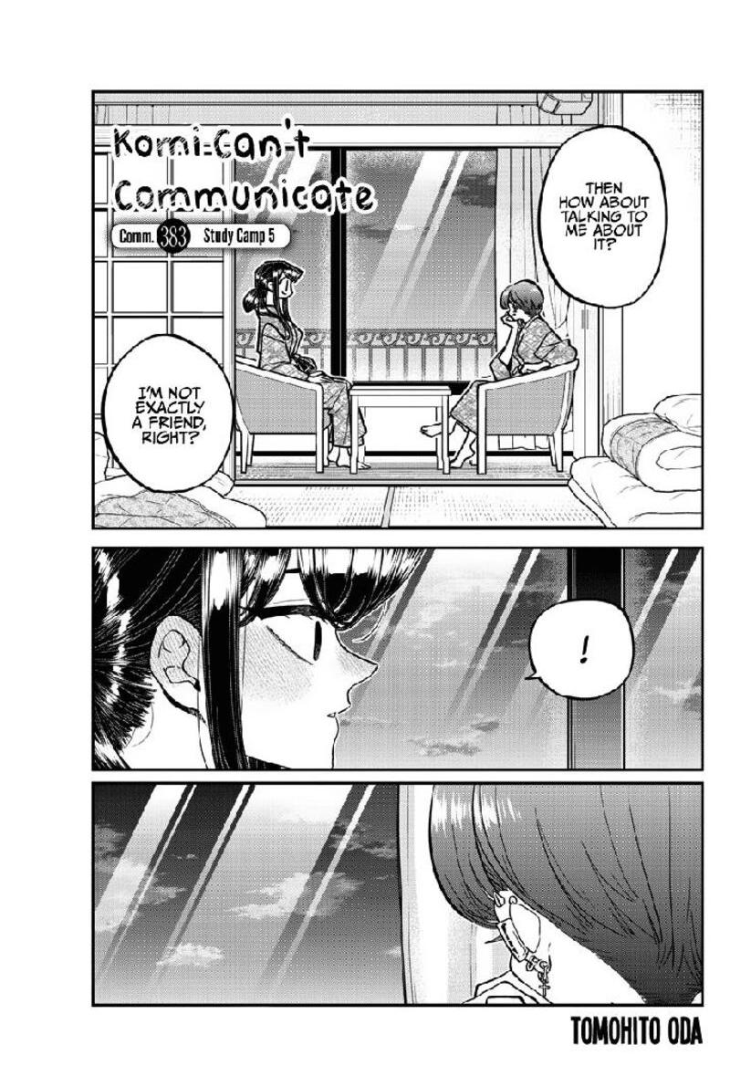 Komi San Wa Komyushou Desu 383 1