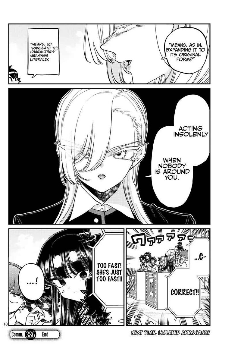 Komi San Wa Komyushou Desu 386 18