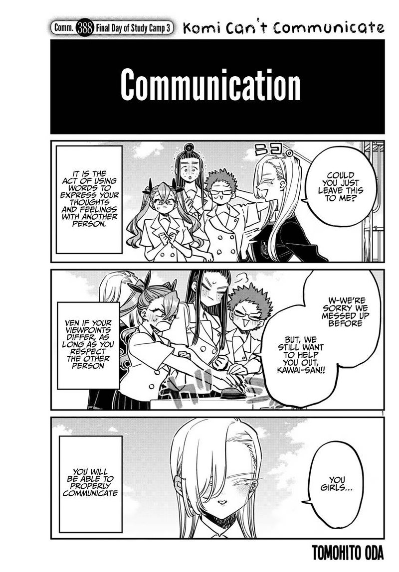 Komi San Wa Komyushou Desu 388 1
