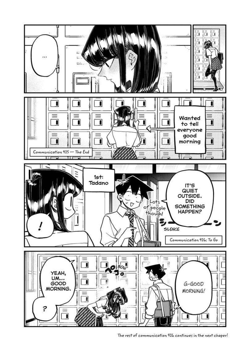 Komi San Wa Komyushou Desu 415 5