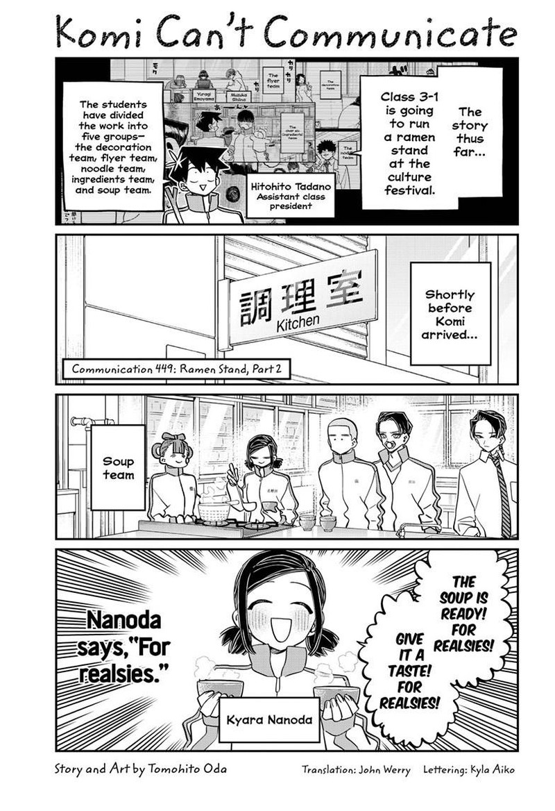 Komi San Wa Komyushou Desu 449 1