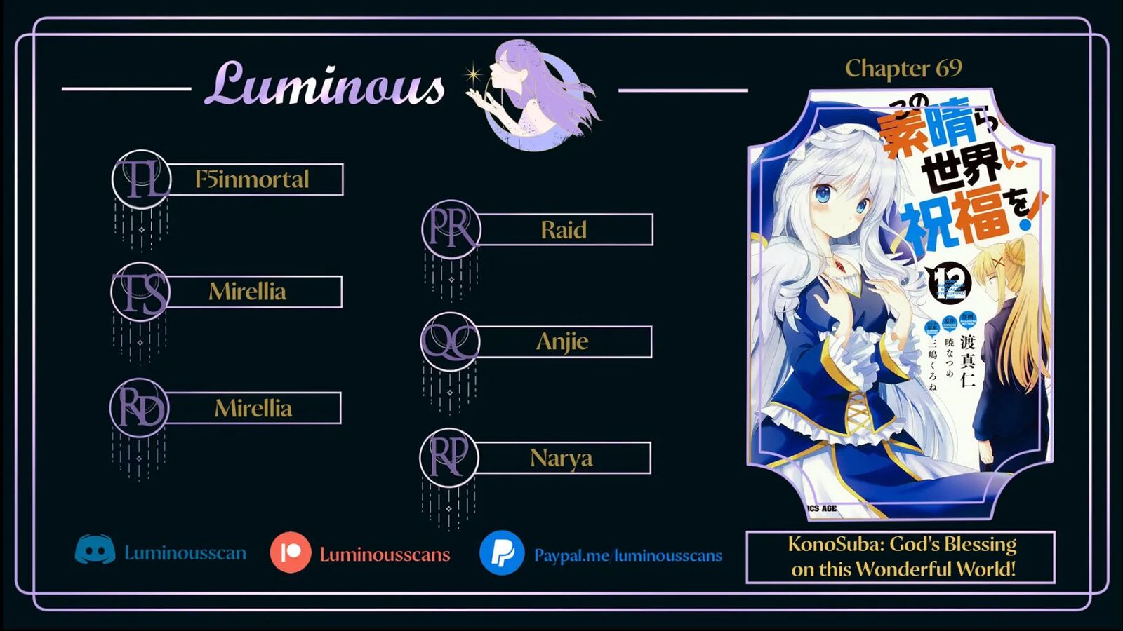 Kono SubarashII Sekai Ni Shukufuku Wo Fantastic Days 69a 38