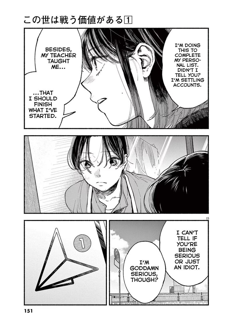 Konoyo Wa Tatakau Kachi Ga Aru 5 15