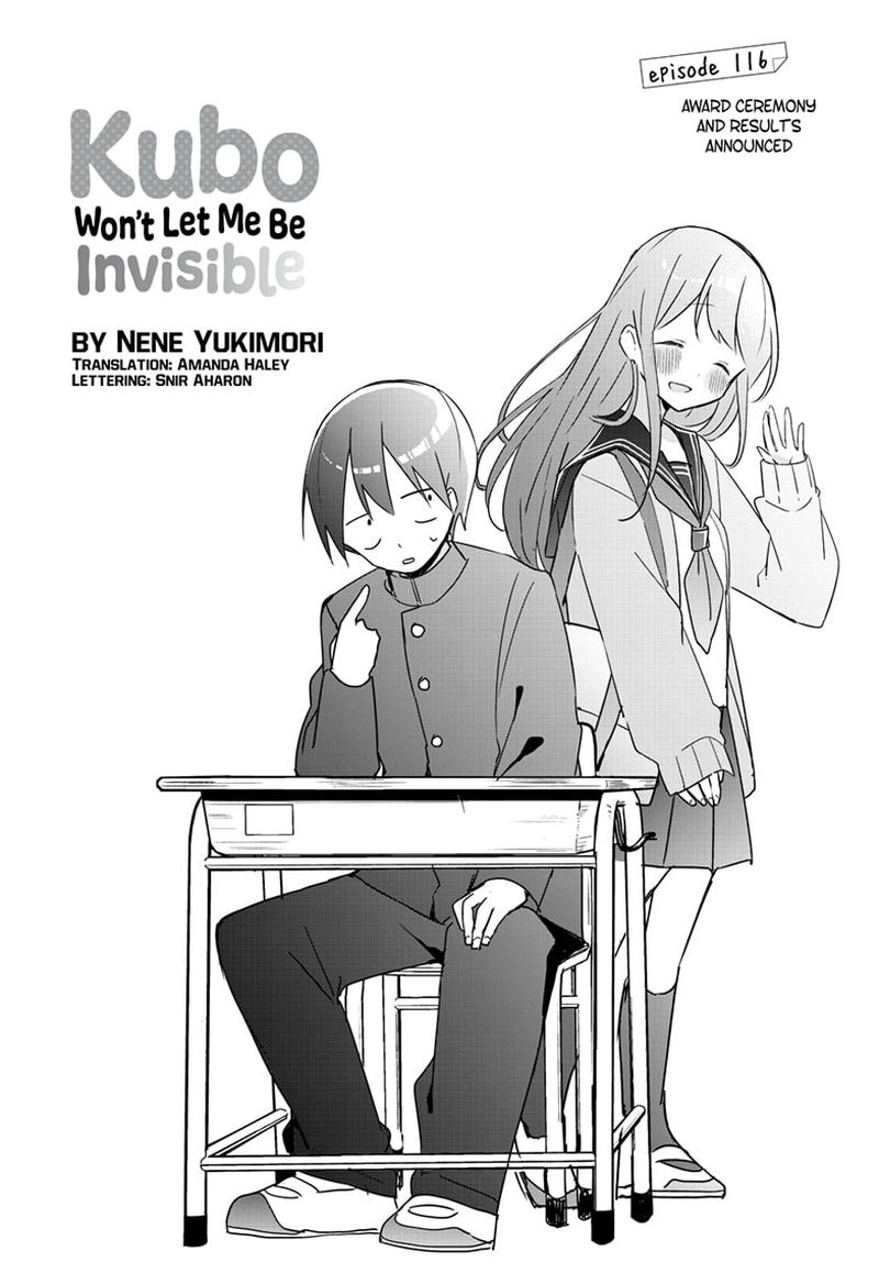 Kubo San Wa Boku Mobu Wo Yurusanai 116 1