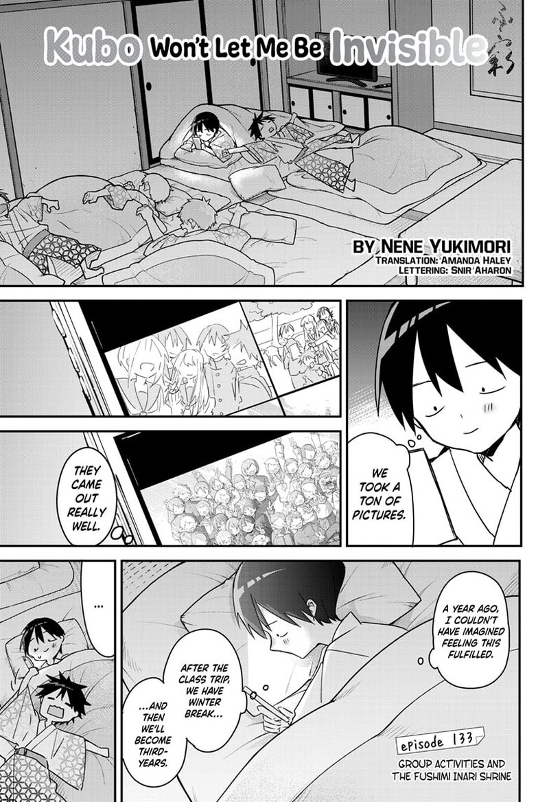Kubo San Wa Boku Mobu Wo Yurusanai 133 1