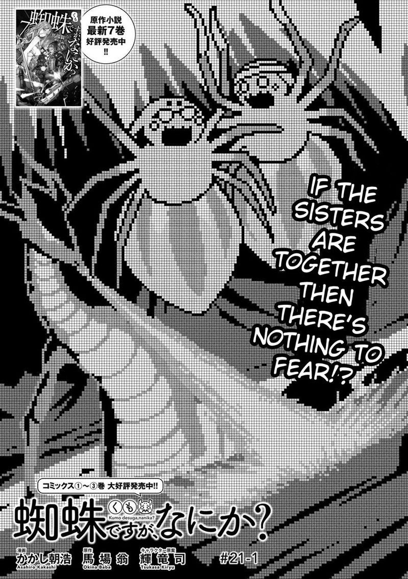 Kumo Desu Ga Nani Ka 21 1