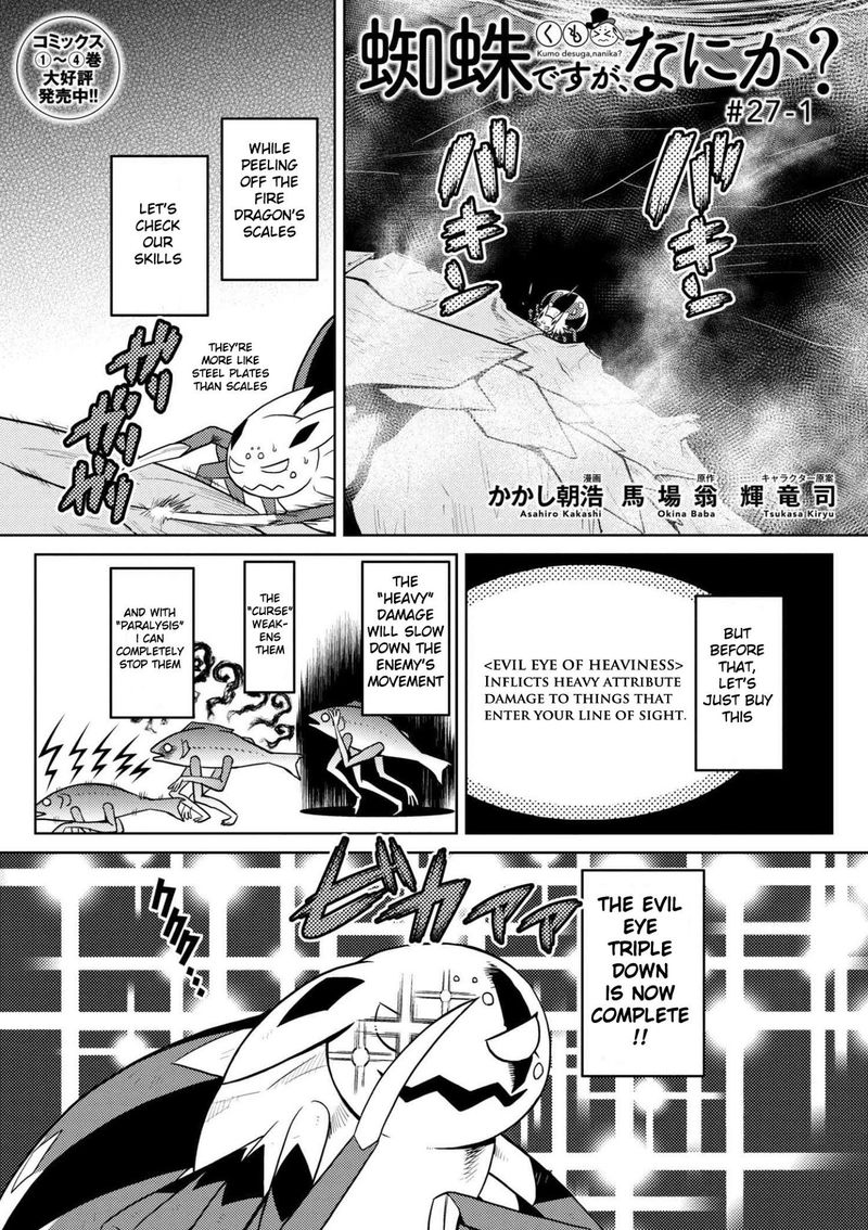 Kumo Desu Ga Nani Ka 27 1