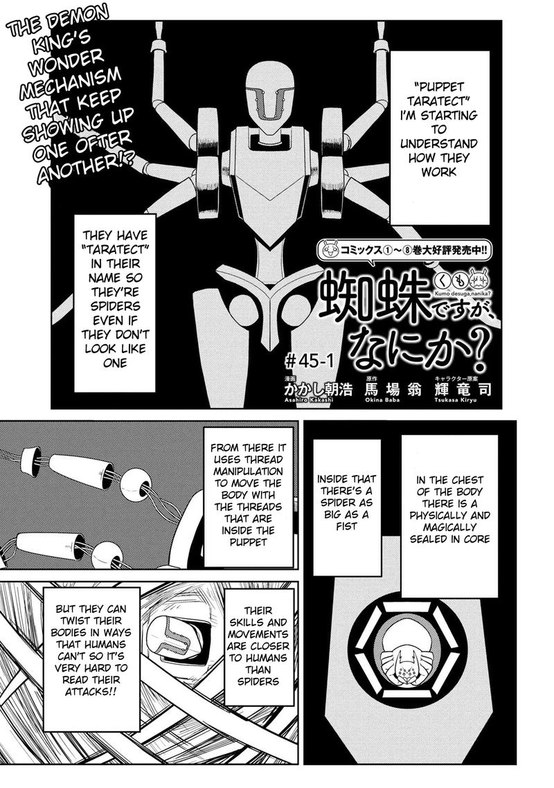 Kumo Desu Ga Nani Ka 45 1