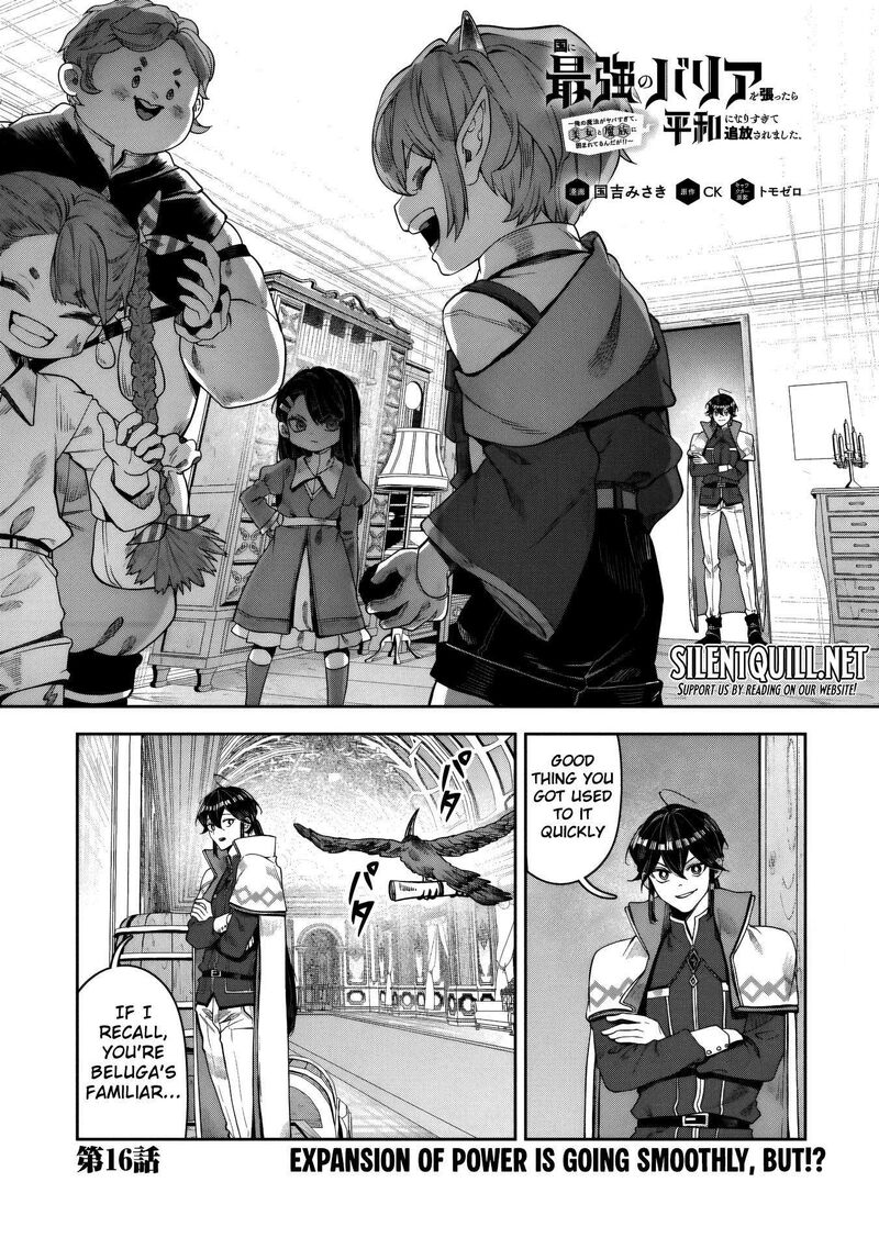 Kuni Ni Saikyou No Barrier Wo Hattara Heiwa Ni Narisugite Tsuihou Saremashita Sono Barrier Eizoku Janai Yo 16 2