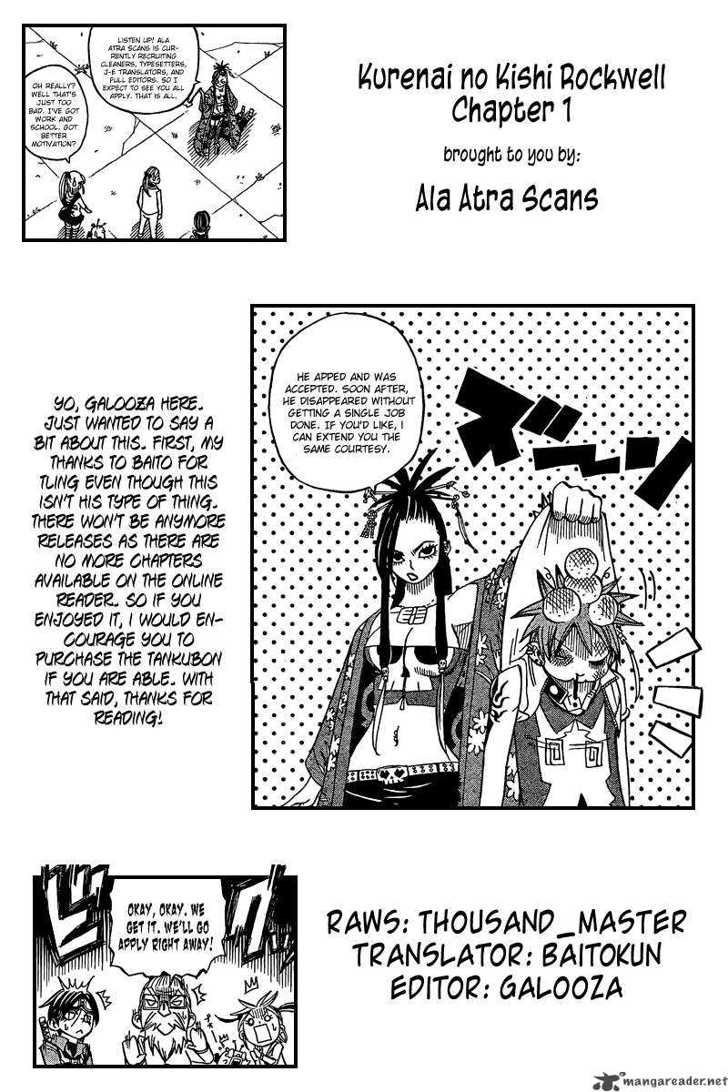 Kurenai No Kishi Rockwell 1 35