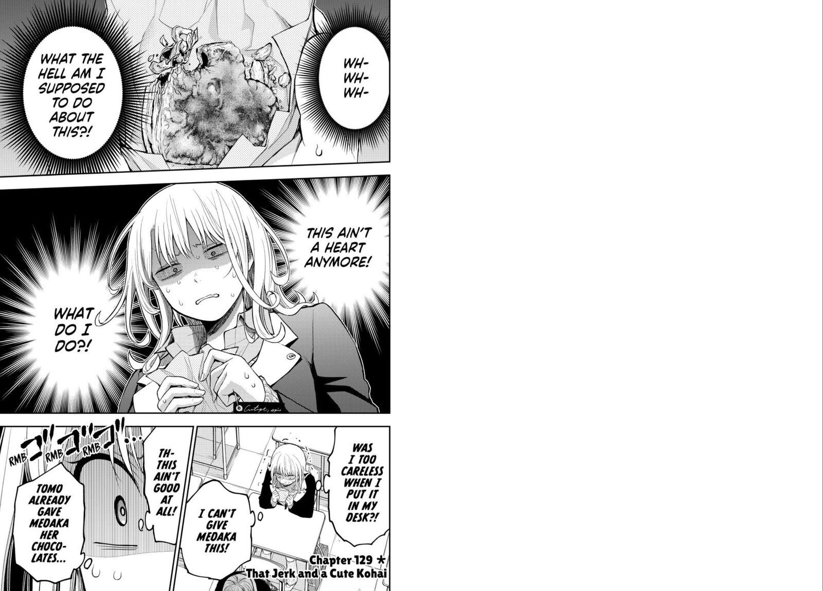 Kuroiwa Medaka Ni Watashi No KawaII Ga Tsuujinai 129 1