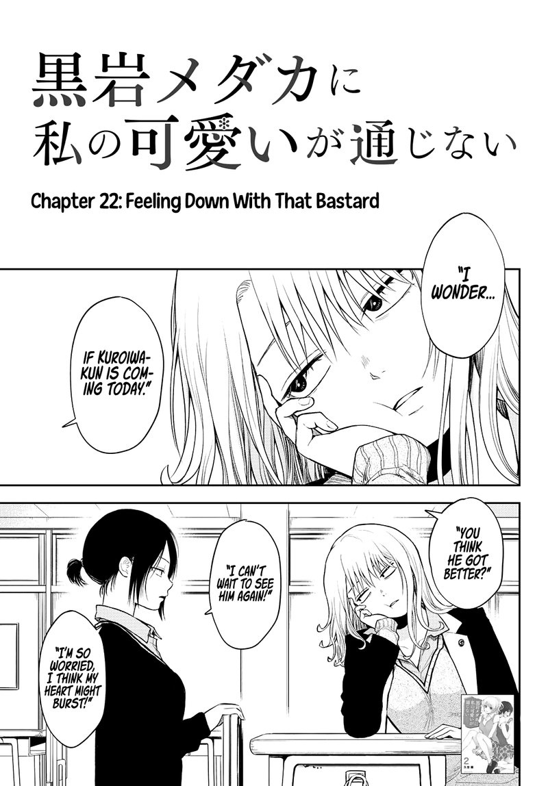 Kuroiwa Medaka Ni Watashi No KawaII Ga Tsuujinai 22 1