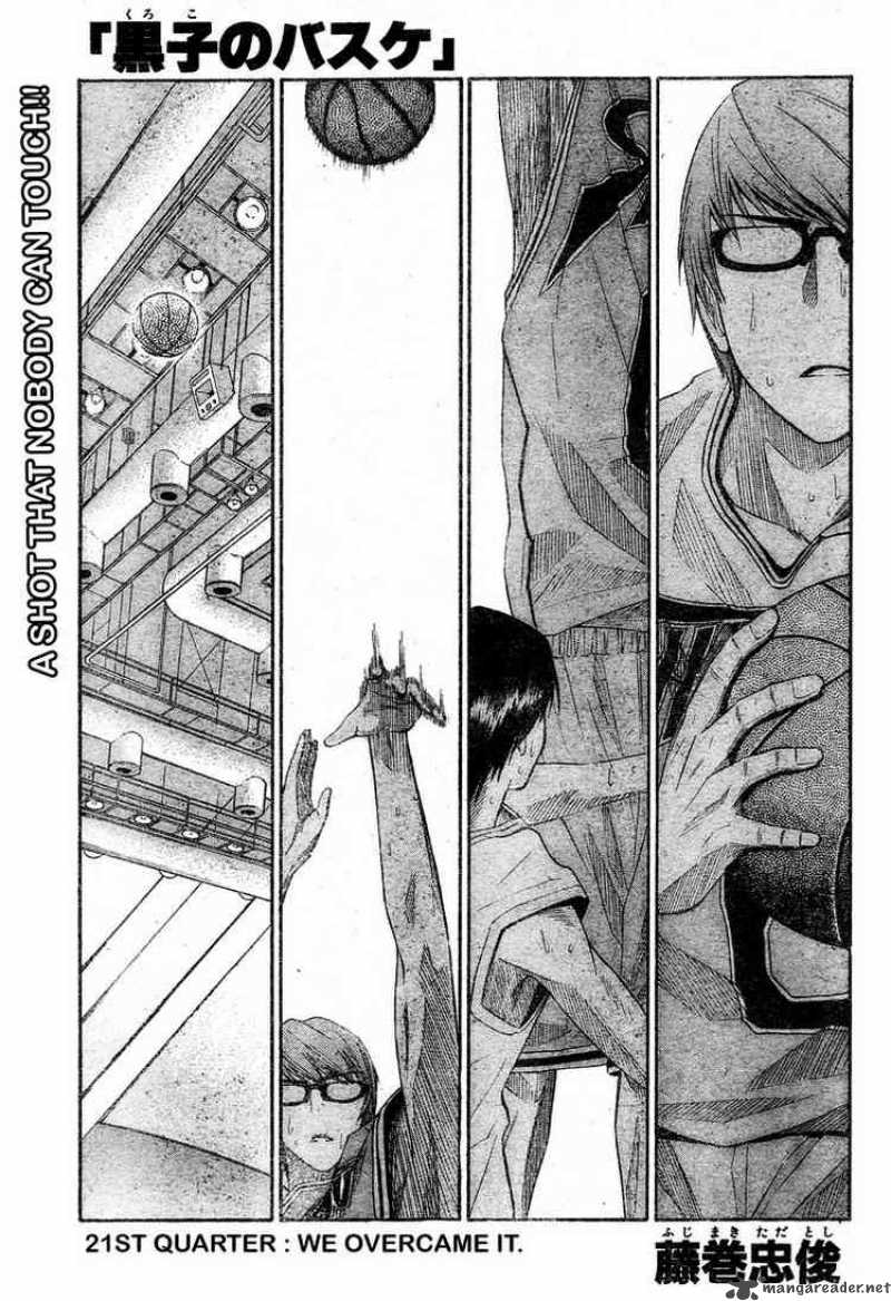 Kuroko No Basket 21 1