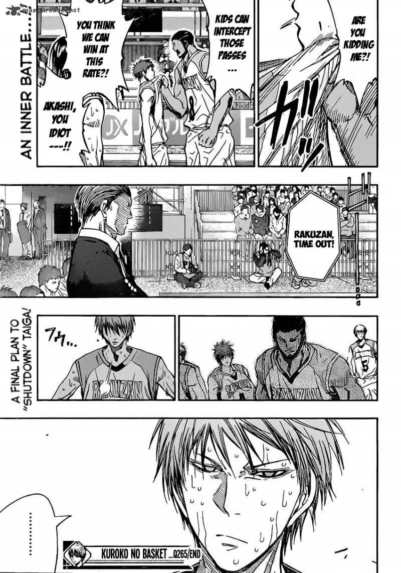 Kuroko No Basket 265 18