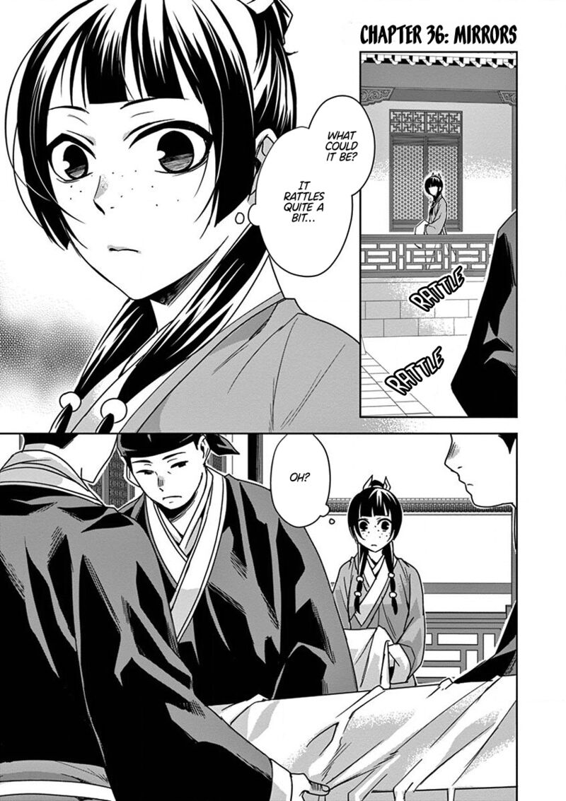 Kusuriya No Hitorigoto Maomao No Koukyuu Nazotoki Techou 36 1