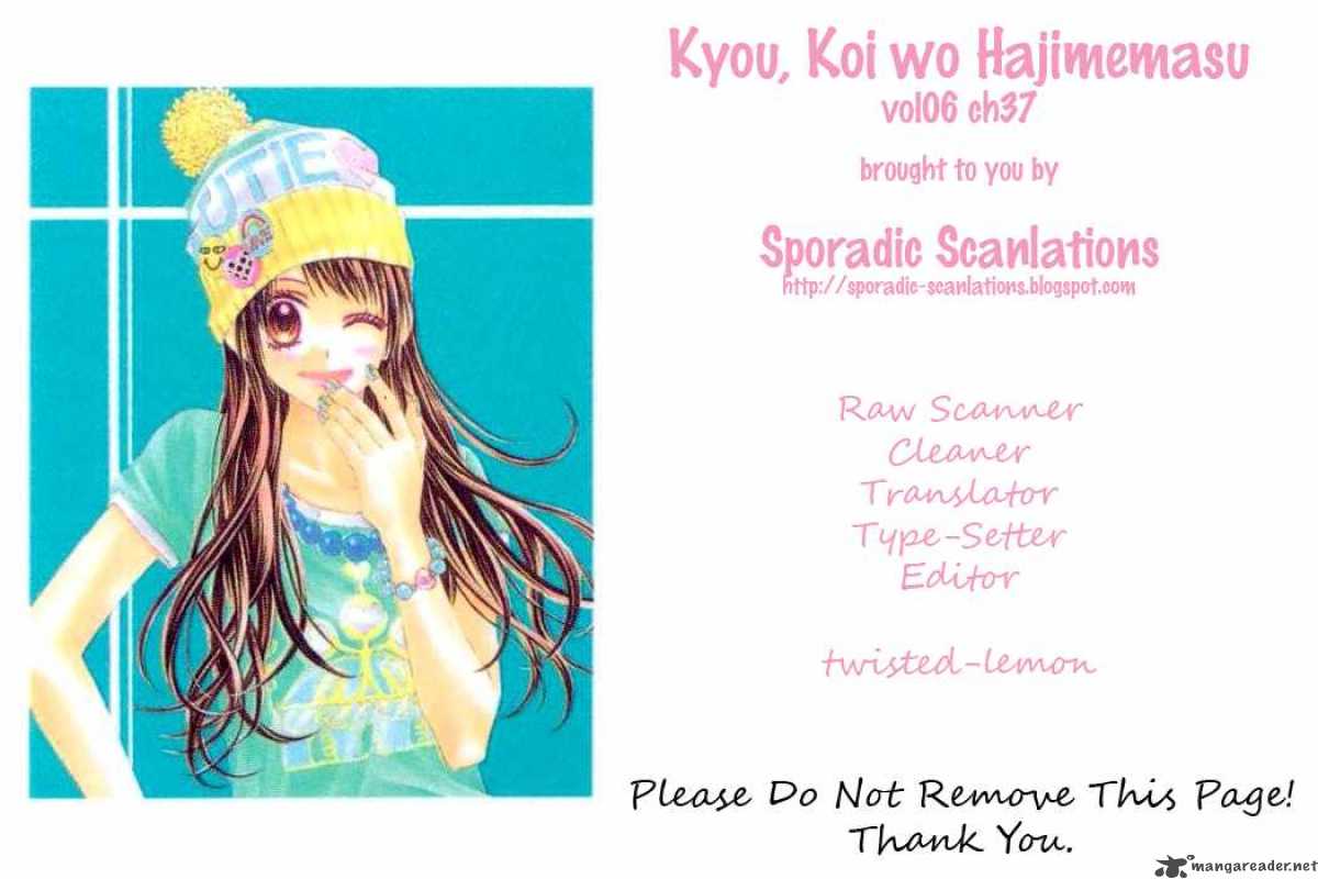Kyou Koi Wo Hajimemasu 37 27