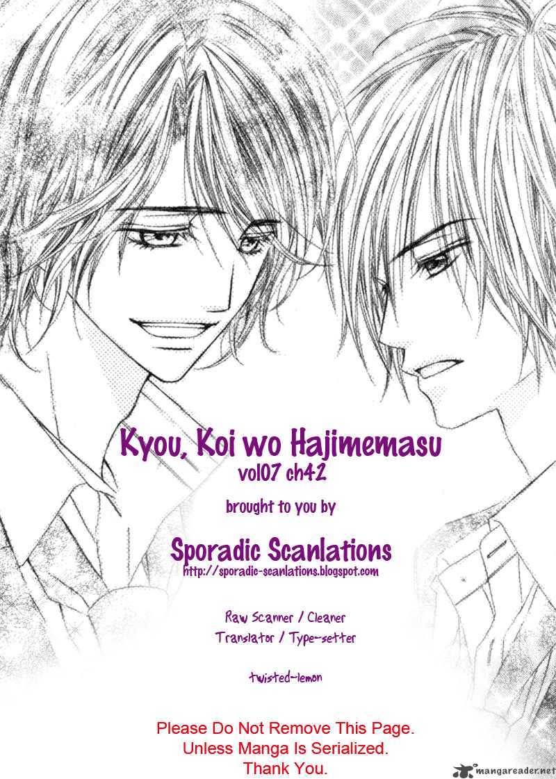 Kyou Koi Wo Hajimemasu 42 1
