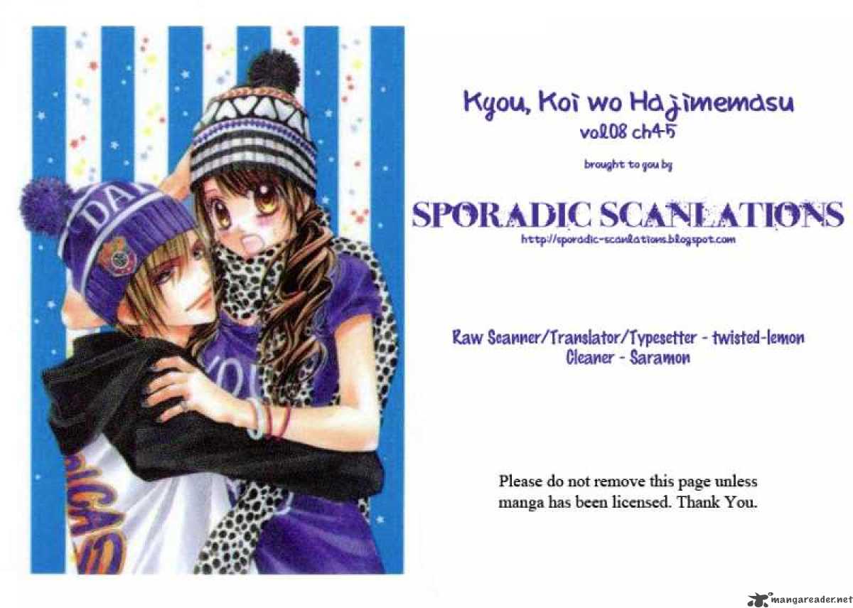 Kyou Koi Wo Hajimemasu 45 1