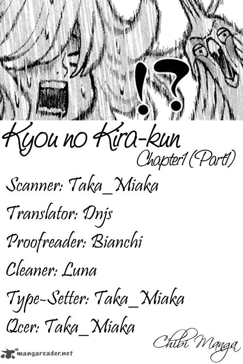 Kyou No Kira Kun 1 1