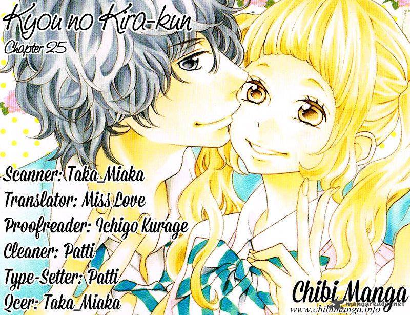 Kyou No Kira Kun 25 2