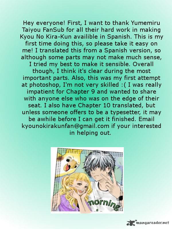 Kyou No Kira Kun 9 1