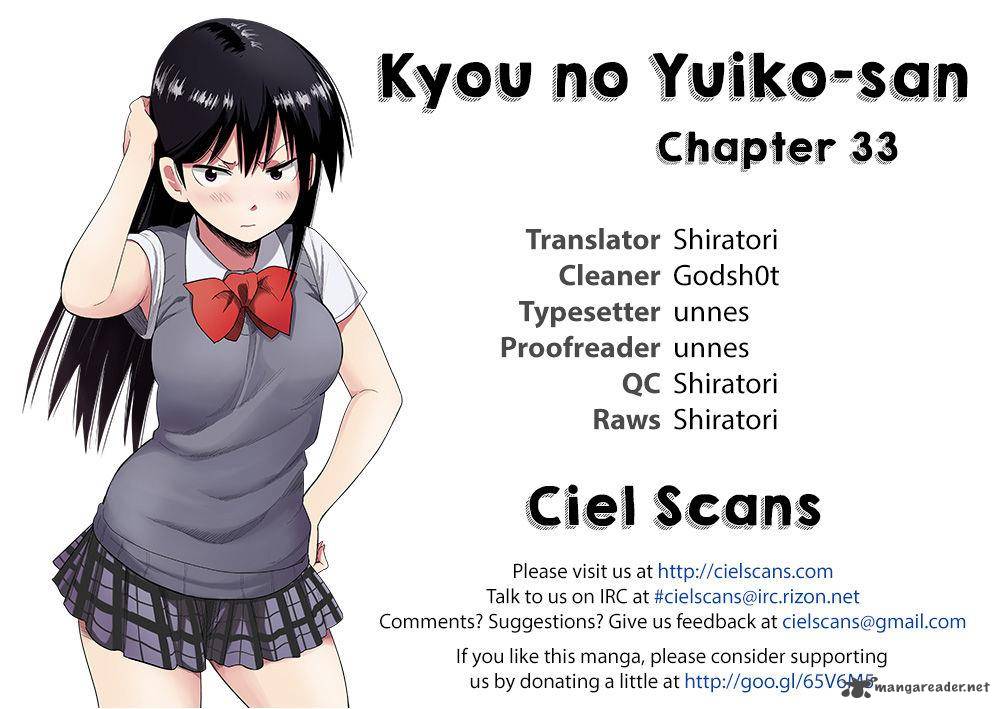 Kyou No Yuiko San 33 1