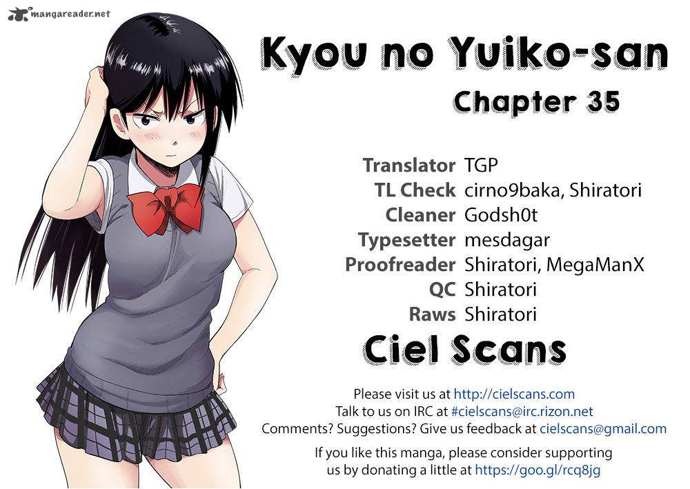 Kyou No Yuiko San 35 1
