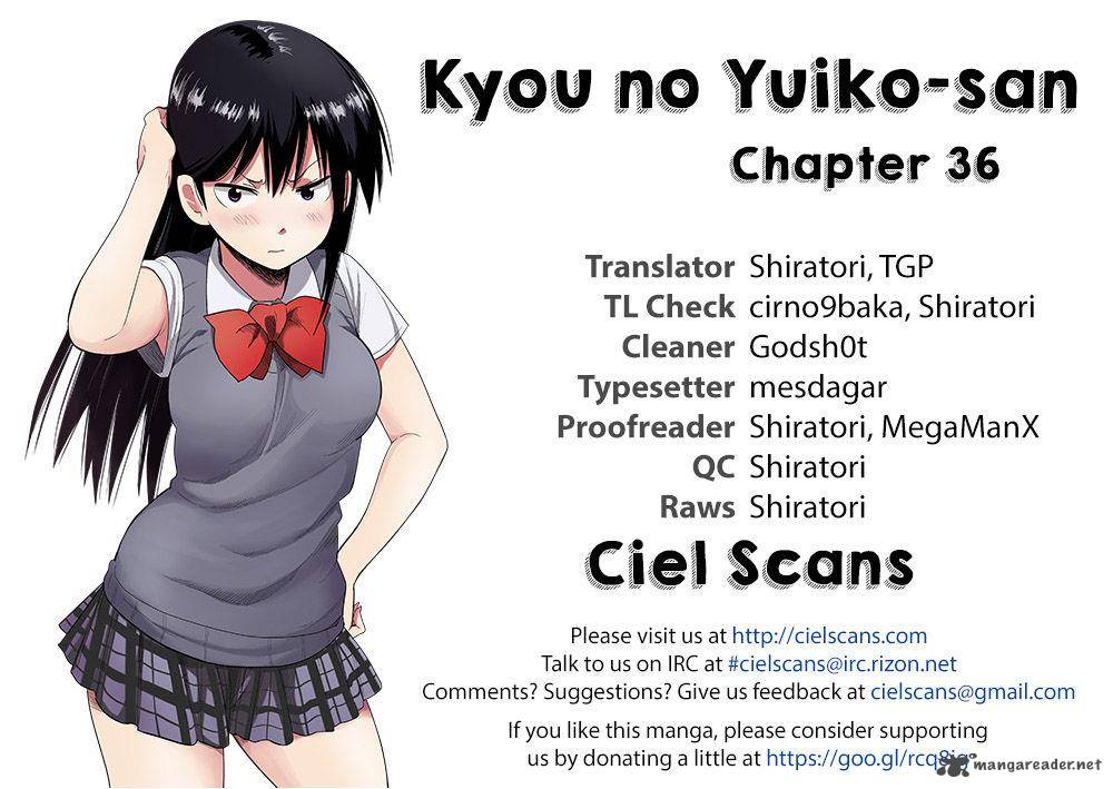 Kyou No Yuiko San 36 1