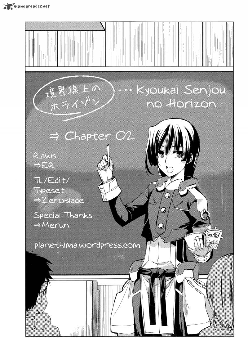 Kyoukai Senjou No Horizon 2 1