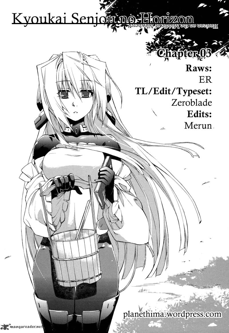 Kyoukai Senjou No Horizon 3 1
