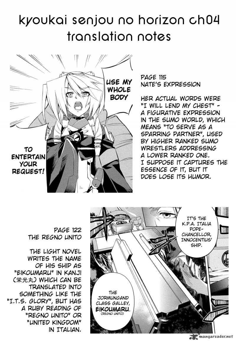 Kyoukai Senjou No Horizon 4 30