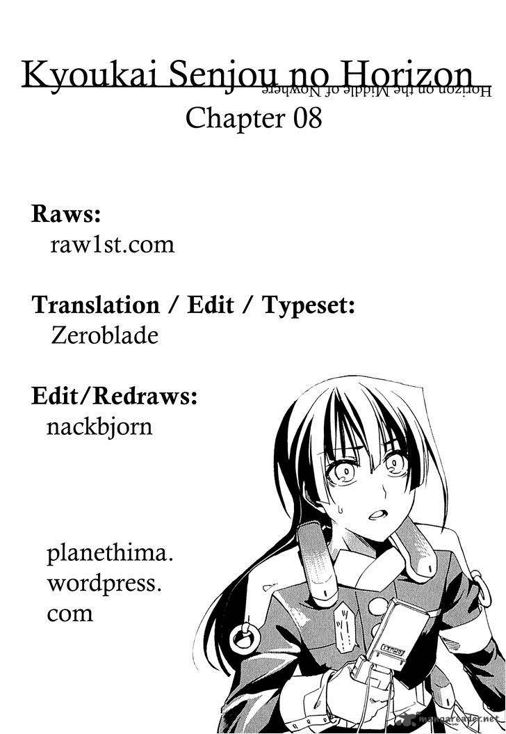 Kyoukai Senjou No Horizon 8 1