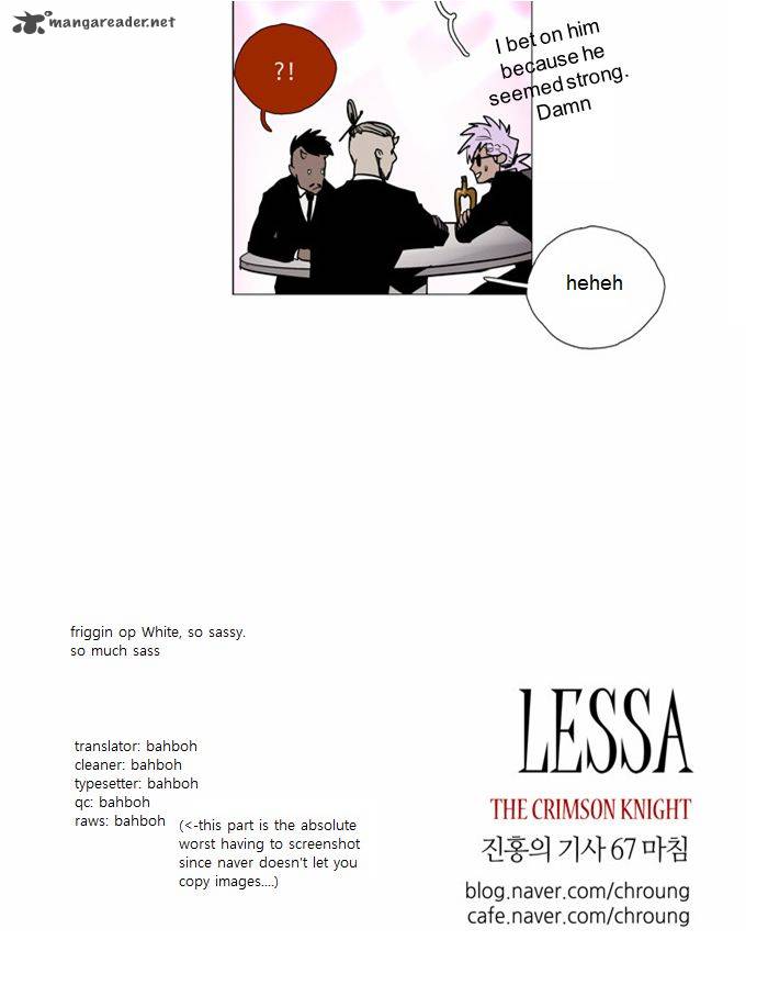 Lessa The Crimson Knight 67 49
