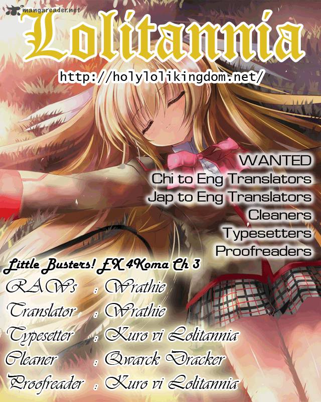 Little Busters Ex The 4 Koma 3 1