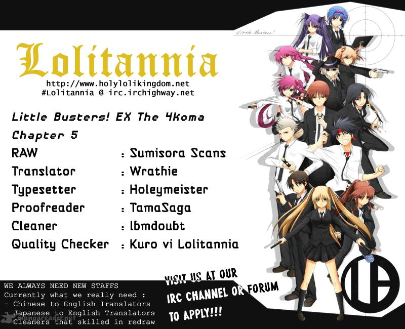 Little Busters Ex The 4 Koma 5 1