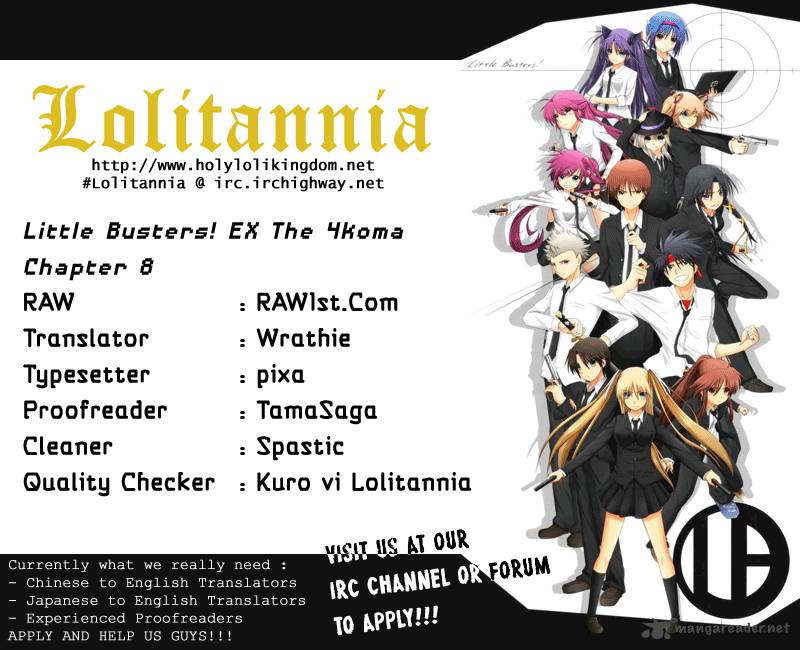 Little Busters Ex The 4 Koma 8 1