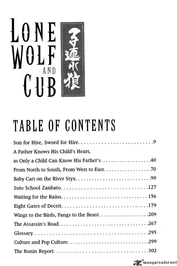 Lone Wolf And Cub 1 4