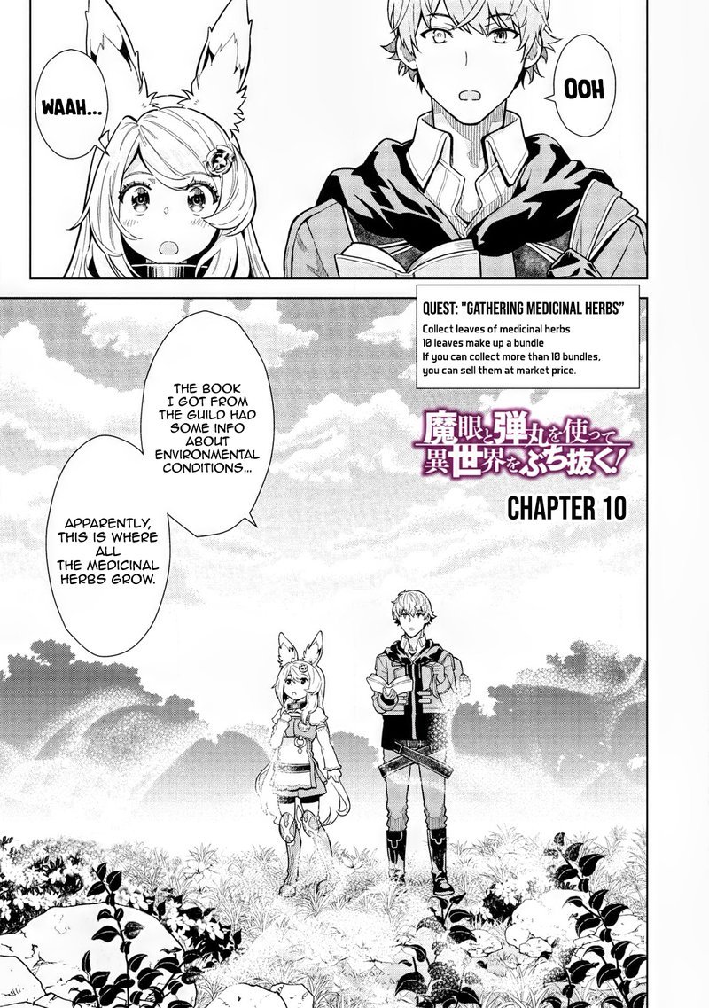Magan To Dangan O Tsukatte Isekai O Buchinuku 10 1