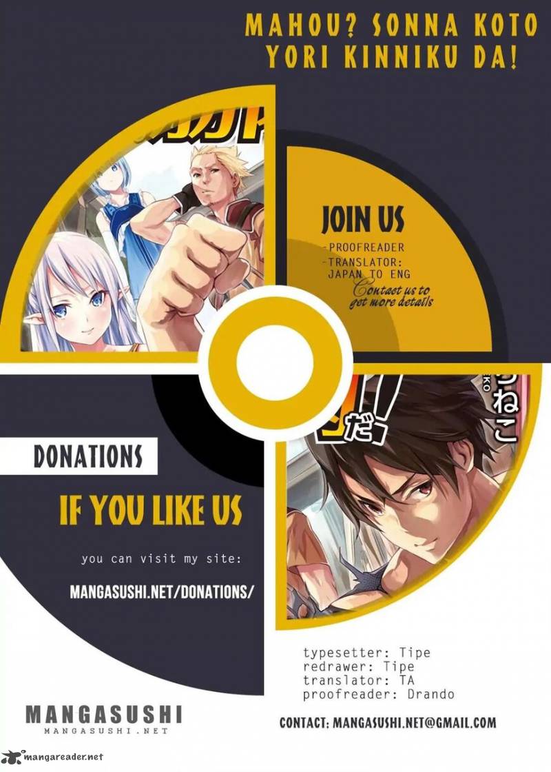 Mahou Sonna Koto Yori Kinniku Da 10 1