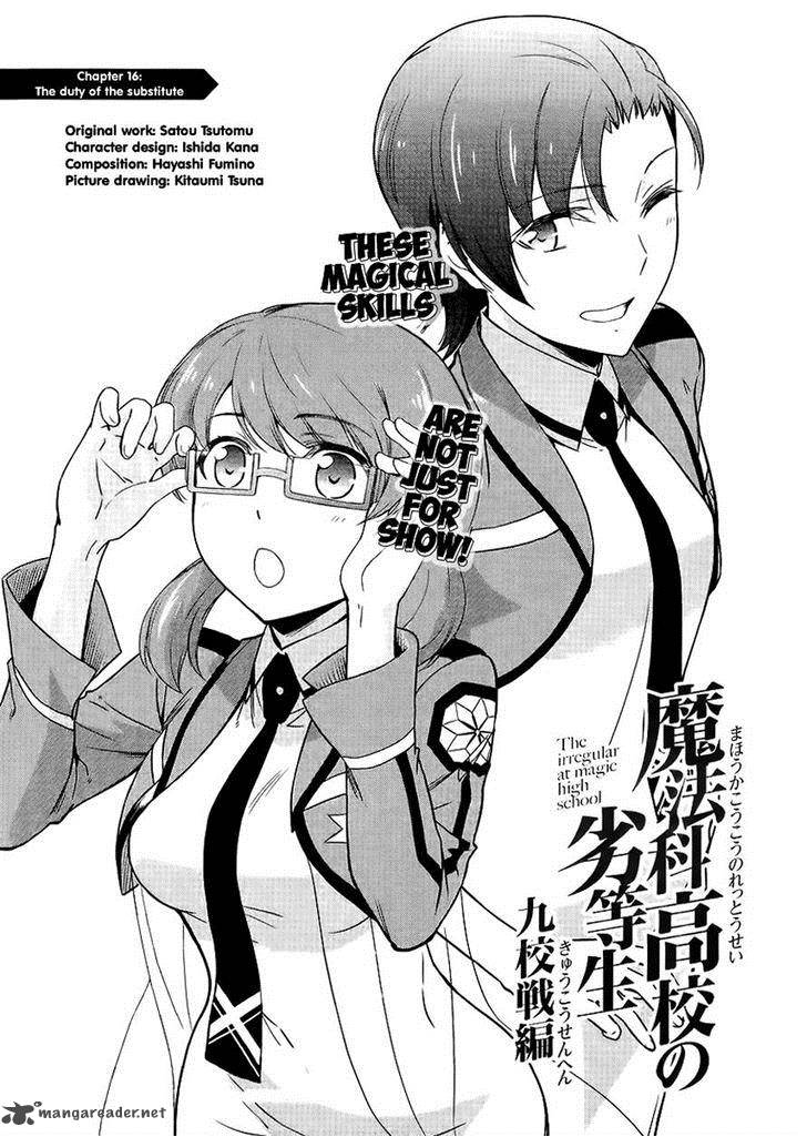 Mahouka Koukou No Rettousei Kyuukousen Hen 16 1
