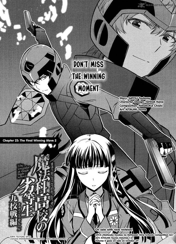 Mahouka Koukou No Rettousei Kyuukousen Hen 23 2