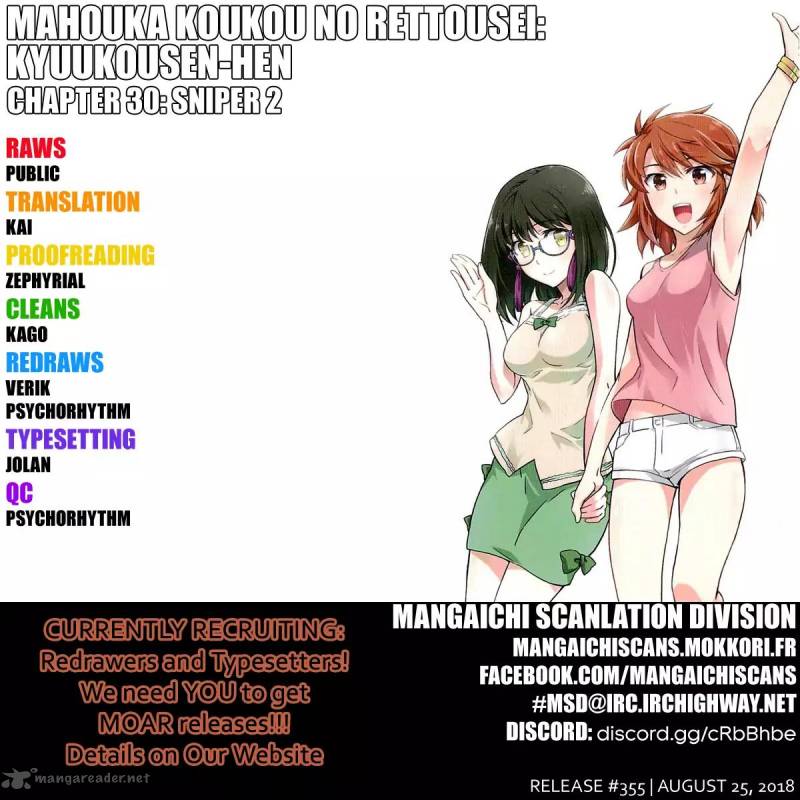 Mahouka Koukou No Rettousei Kyuukousen Hen 30 1