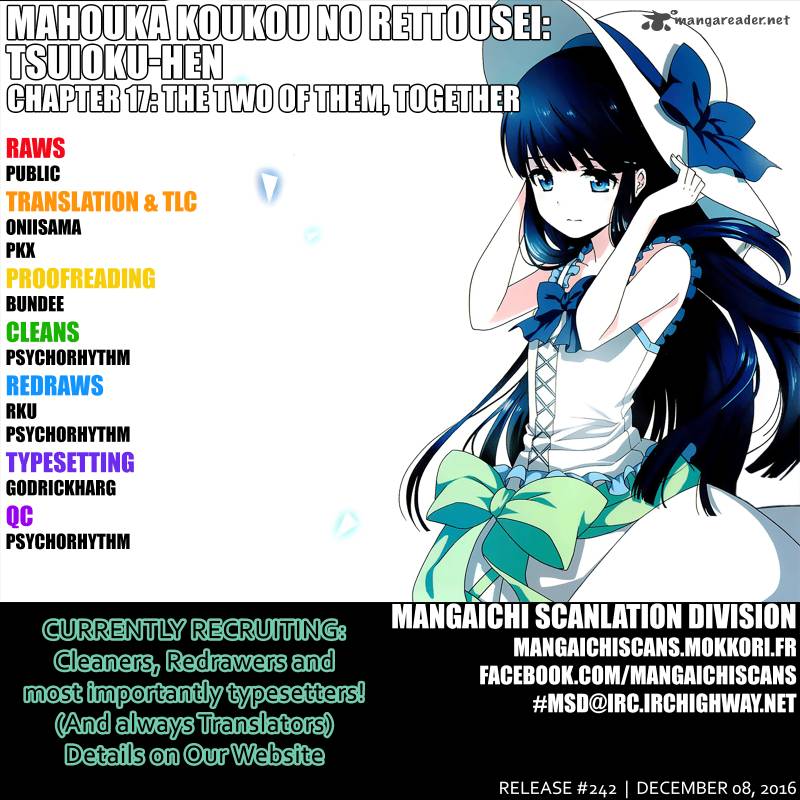Mahouka Koukou No Rettousei Tsuioku Hen 17 1