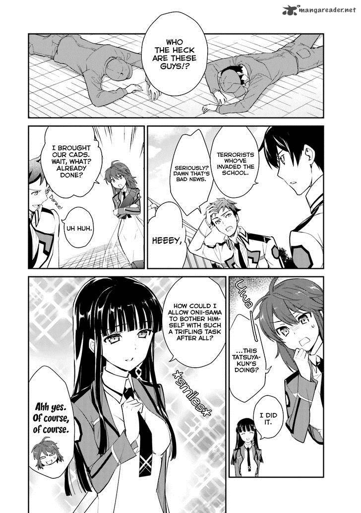 Mahouka Koukou No Yuutousei 18 22