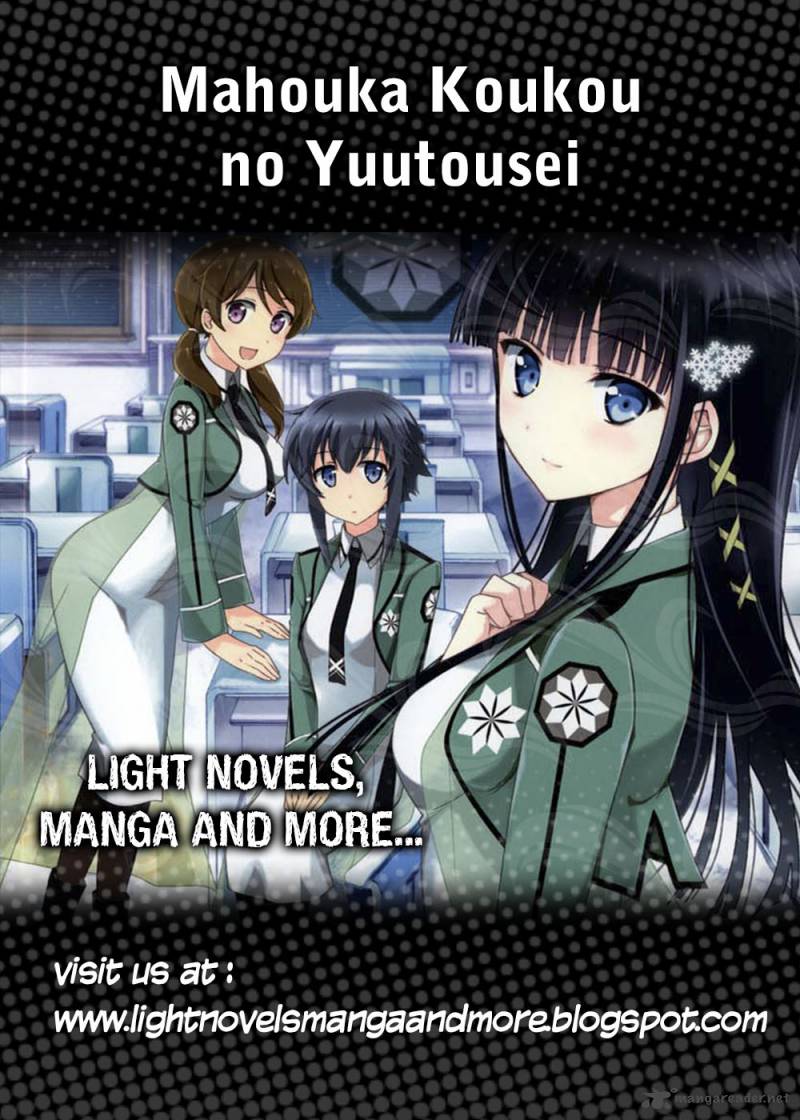 Mahouka Koukou No Yuutousei 9 1