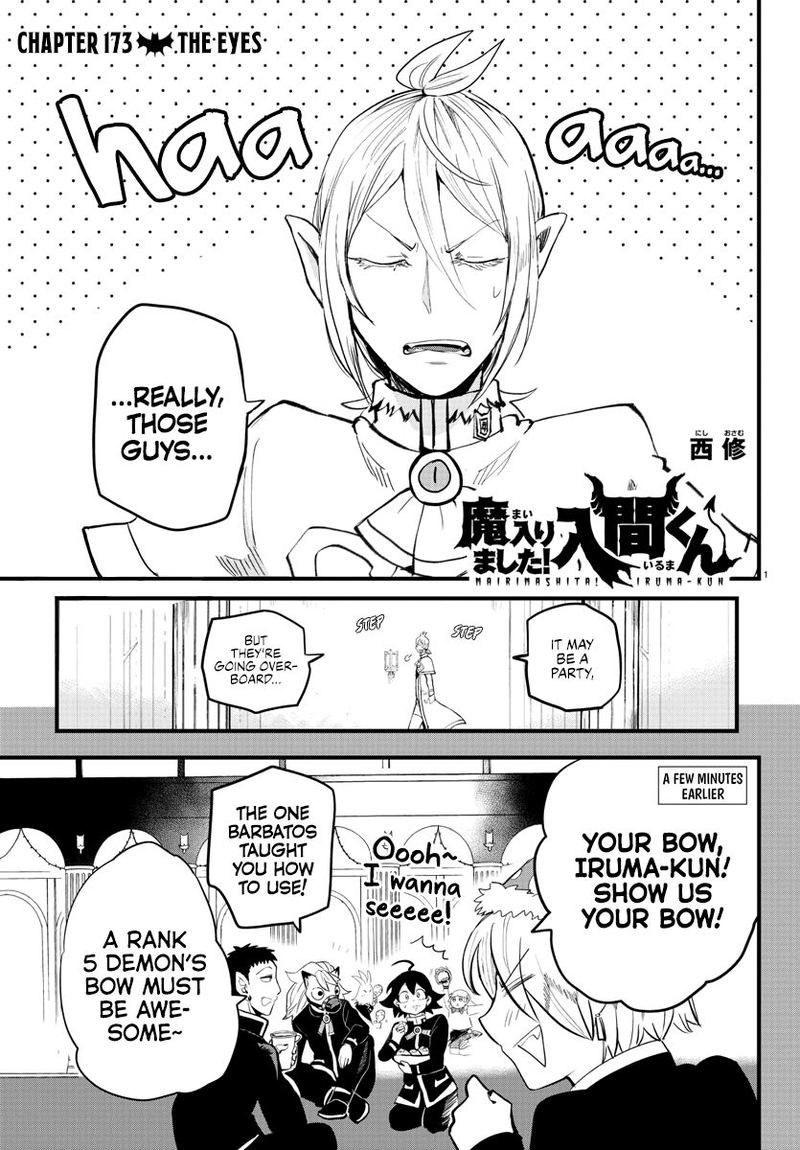 Mairimashita Iruma Kun 173 1