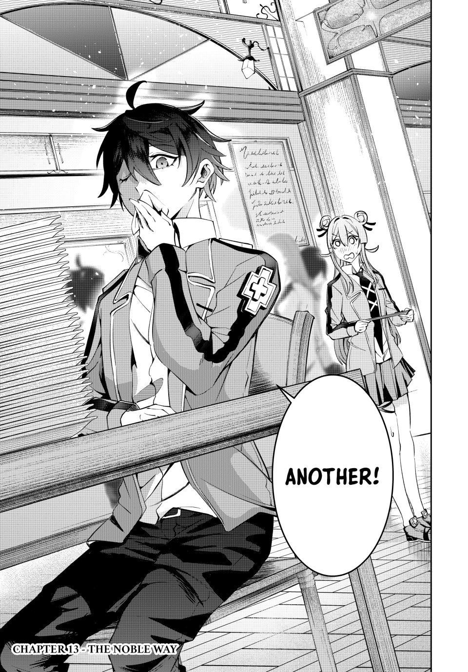 Majutsu Guild Sousui Umarekawatte Imasara Yarinaosu Nidome No Gakuin Seikatsu 13 1