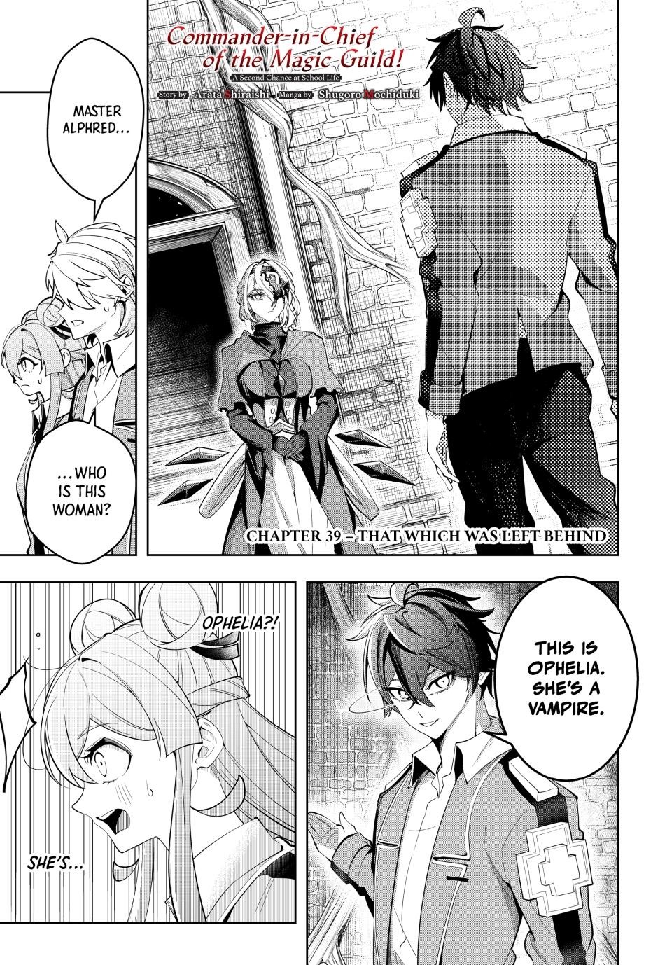 Majutsu Guild Sousui Umarekawatte Imasara Yarinaosu Nidome No Gakuin Seikatsu 39 1