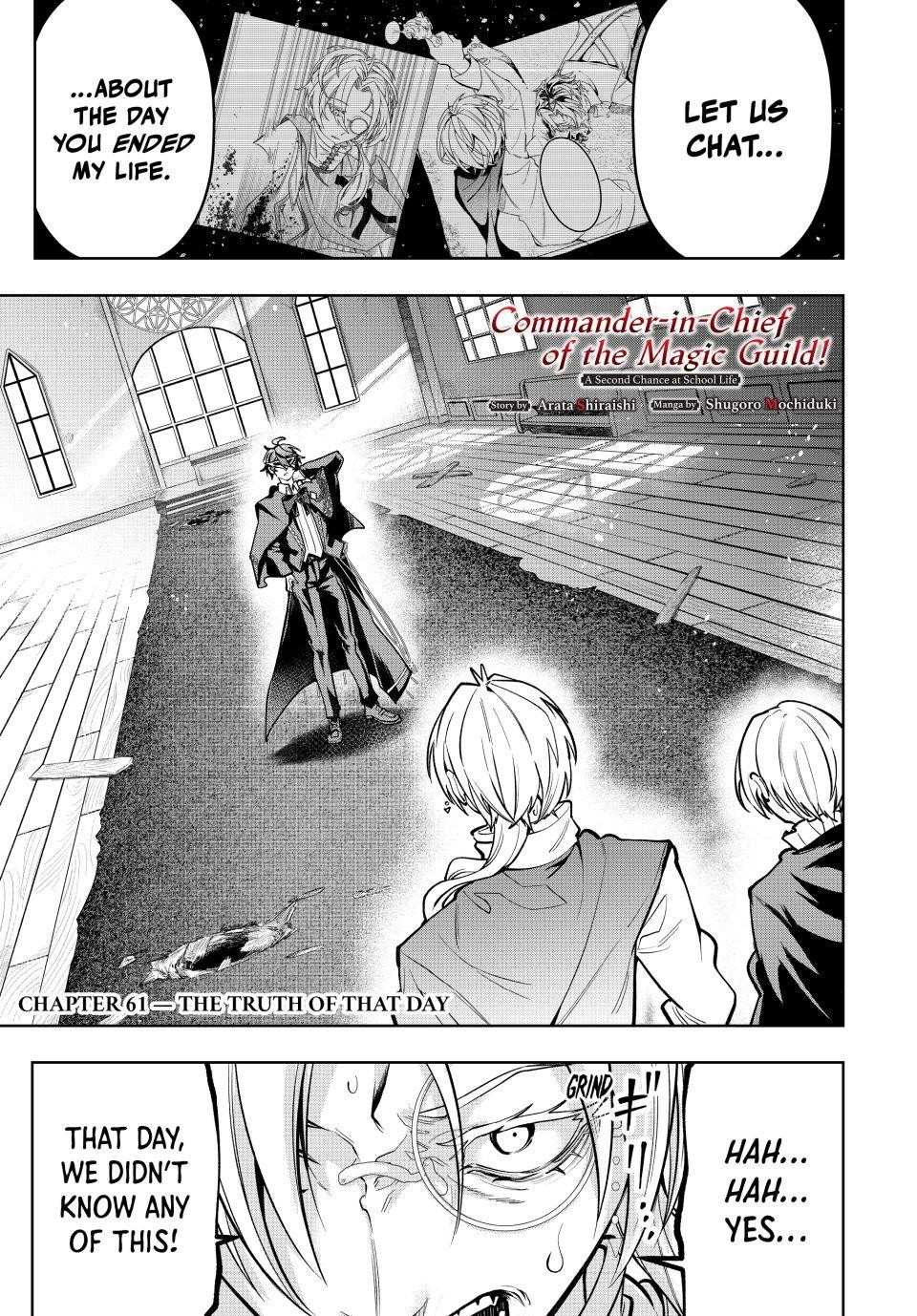 Majutsu Guild Sousui Umarekawatte Imasara Yarinaosu Nidome No Gakuin Seikatsu 61 1